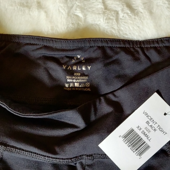 Varley Vicent Compression Mesh Black Leggings XXS - Picture 9 of 12